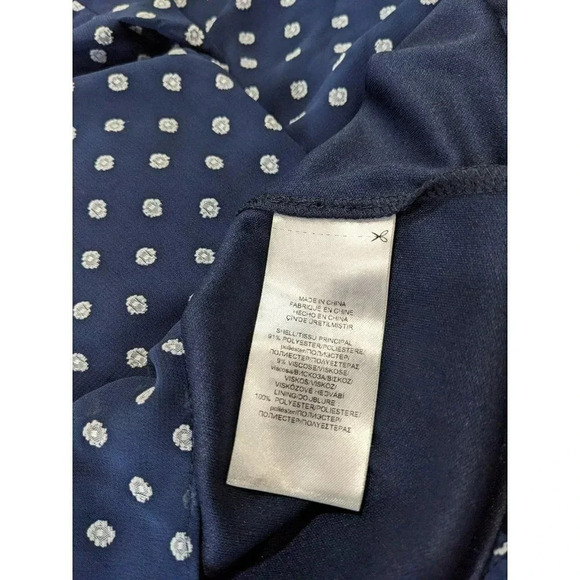 NWT Lauren Ralph Lauren Women's Polka-dot Dress Size 14 (MSRP $165) - Picture 8 of 8